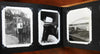 Family Photo Album c. 1940's Travel Beach Dogs Cars Sight Seeing 80 B&W photos