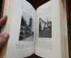 France Cathedrals & Cloisters architecture 1907 Fine illustrated leather books