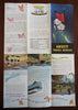 Western Australia Sydney Melbourne Brisbane 1948 cartoon pictorial tourist map