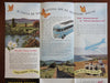 Western Australia Sydney Melbourne Brisbane 1948 cartoon pictorial tourist map