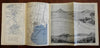 Lugano Switzerland Excursion Timetables 1907 splendid art nouveau booklet maps