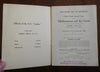 Clark's Mediterranean Cruise pyramids 1908 Souvenir Passenger List lovely covers