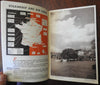 France tourist Art Deco c.1937 Interwar Years Tourist Booklet w/ small maps