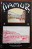 Namur Belgium c.1900 illustrated tourist guidebook period ads & maps