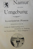 Namur Belgium c.1900 illustrated tourist guidebook period ads & maps