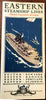 Eastern Steamship Lines Illustrated Advertising Pamphlet 1927 Boston & Yarmouth