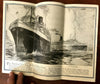 Eastern Steamship Lines Illustrated Advertising Pamphlet 1927 Boston & Yarmouth