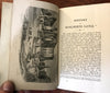 Kenilworth Castle United Kingdom c.1890 illustrated souvenir tourist guide & map
