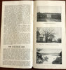 Route of Mass. Minute Men c. 1910 Electric Car tour illustrated tourist brochure