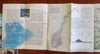 Scandinavia Tourist Denmark Norway Belgium Oslo Brussels 1950's Lot x 5 maps