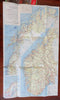 Scandinavia Tourist Denmark Norway Belgium Oslo Brussels 1950's Lot x 5 maps