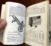 Hand trucks wheels casters 1916 GP Clark Company pictorial trade supply catalog
