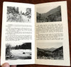 The Reynolds Inn c. 1920's New Hampshire advertising pamphlet promo w/ map
