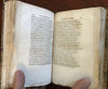 Collected Poems of Theveneau c. 1790 illustrated leather book 6 engraved plates