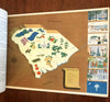 48 State pictorial Cartoon Maps 1939 New York World's Fair Book