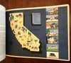 48 State pictorial Cartoon Maps 1939 New York World's Fair Book