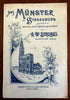 Strasbourg Cathedral "Das Muenster" 1909 travel guide local history booklet