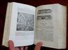 Paris Illustrated rare guide book 1863 Joanne pictorial w/ large city plan map