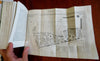 Paris Illustrated rare guide book 1863 Joanne pictorial w/ large city plan map
