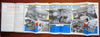 Panama Pacific Lines S.S. Virginia c. 1920's illustrated travel brochure w/ map