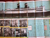 Panama Pacific Lines S.S. Virginia c. 1920's illustrated travel brochure w/ map