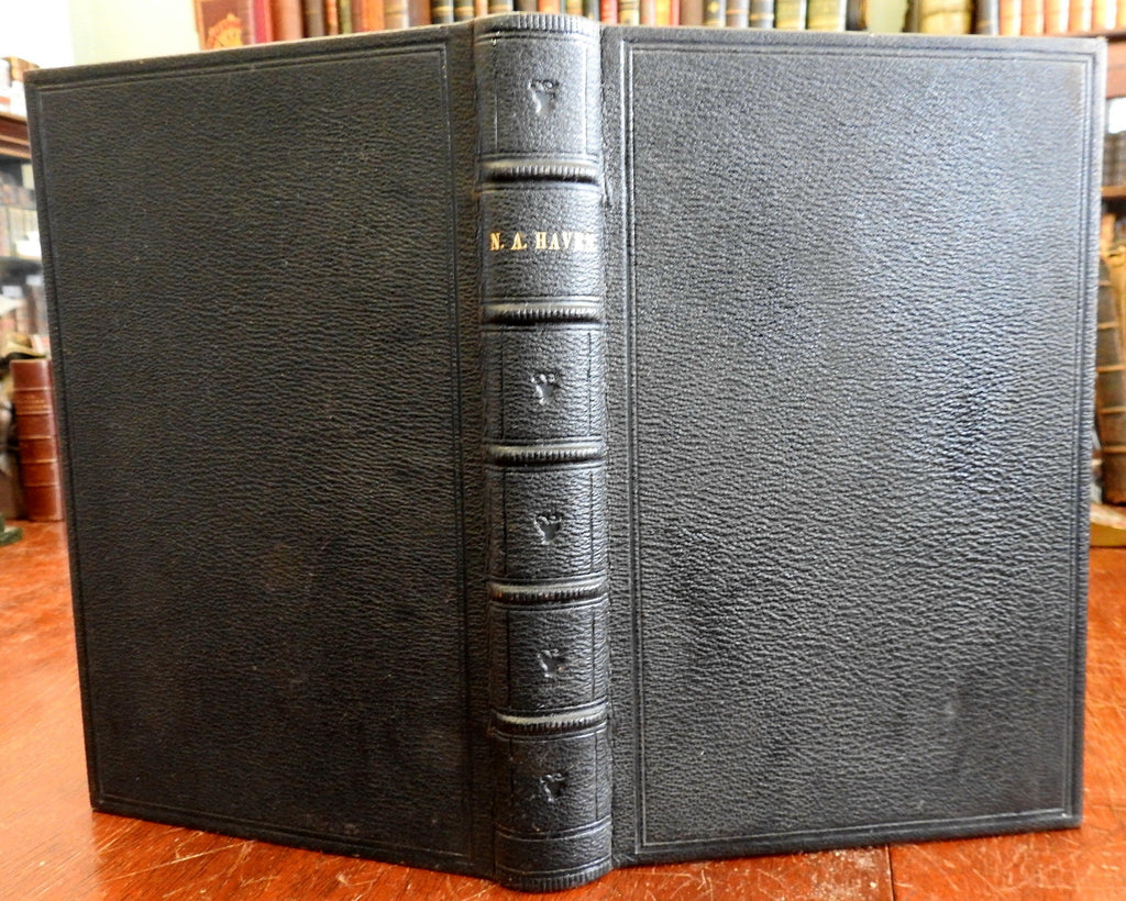 Nathaniel Appleton Haven Memoir Biography Correspondence 1827 Ticknor rare book