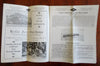 Charleston South Carolina 1941-2 illustrated tourist brochure w/ map