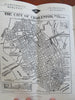 Charleston South Carolina 1941-2 illustrated tourist brochure w/ map