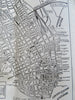 Charleston South Carolina 1941-2 illustrated tourist brochure w/ map