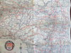 New York State Tourism Map 1932 Standard Oil Tourism Folding Map