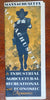 Massachusetts Industry Agriculture c. 1930 promo brochure w/ airport map