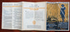 Massachusetts Industry Agriculture c. 1930 promo brochure w/ airport map