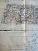 Massachusetts Industry Agriculture c. 1930 promo brochure w/ airport map