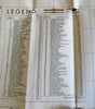 Gloucester County New Jersey 1944 detailed folding large color county map