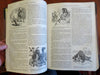 Frank Leslie's Popular Monthly 1880 pictorial leather bound periodical 6 months