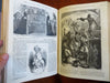 Frank Leslie's Popular Monthly 1880 pictorial leather bound periodical 6 months