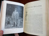Century illustrated Magazine 2 leather books 1887-1888 pictorial wood cuts