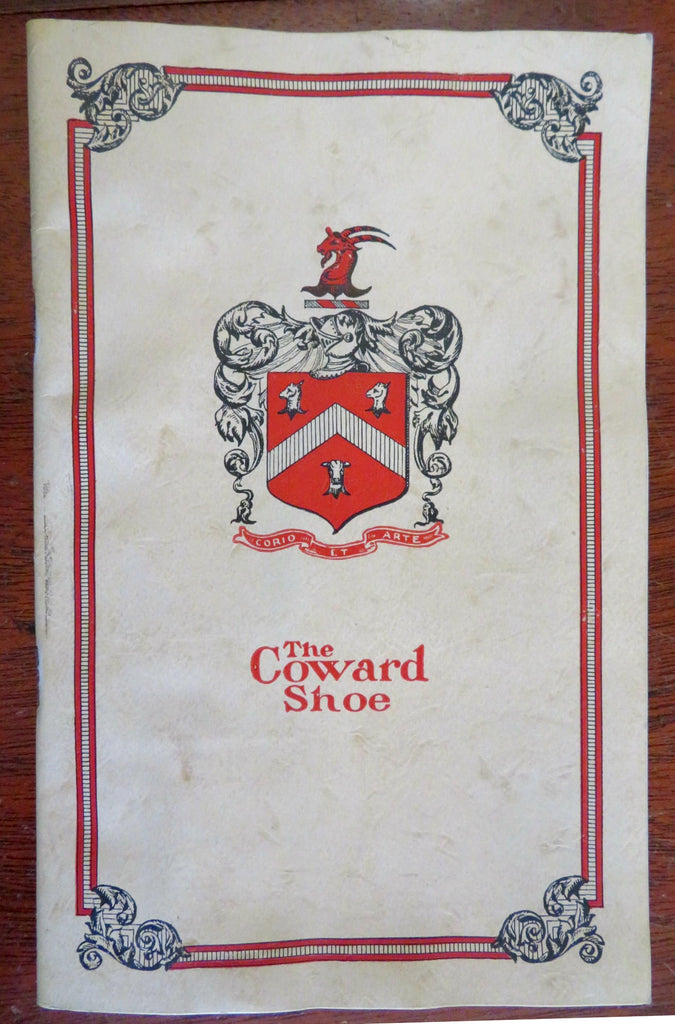 Coward Shoe Company 1927 Mail Order Catalog Illustrated Advertising men women