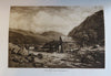 Round About Snowdon Wales 1894 Huson Welsh Mountains illustrated book 30 plates