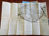 Belgium Travel Brochures Brussels Zeebrugge Bruges 1930-50's lot x 4 w/ maps