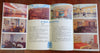 Belgium Travel Brochures Brussels Zeebrugge Bruges 1930-50's lot x 4 w/ maps