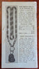 The Blue Bead Book of America No. 5 c. 1920's illustrated craft supply catalog