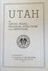 Utah Tourist's Guide 1940 Americana pictorial travel booklet local history