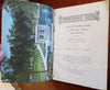 Adirondack Guide New York 1947 illustrated travel guide local history book