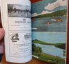 Adirondack Guide New York 1947 illustrated travel guide local history book