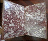 Crescent Moon Child Poems 1914 Rabind. Tagore color plates rare leather book