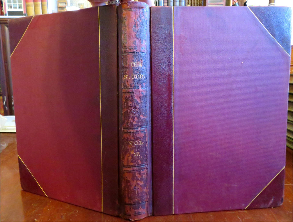 International Studio 1902 YR graphic arts magazine Jessie King art nouveau color