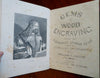 Gems of Wood Engraving Illustrated London News 1849 William Chatto leather book