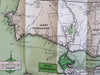 Greater Vancouver city plan c1930's Hotel Grosvenor tourist pamphlet map