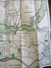 Greater Vancouver city plan c1930's Hotel Grosvenor tourist pamphlet map